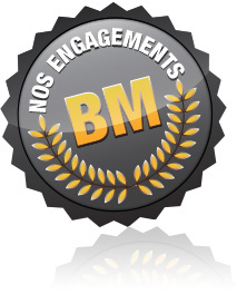 Badge nos Engagements